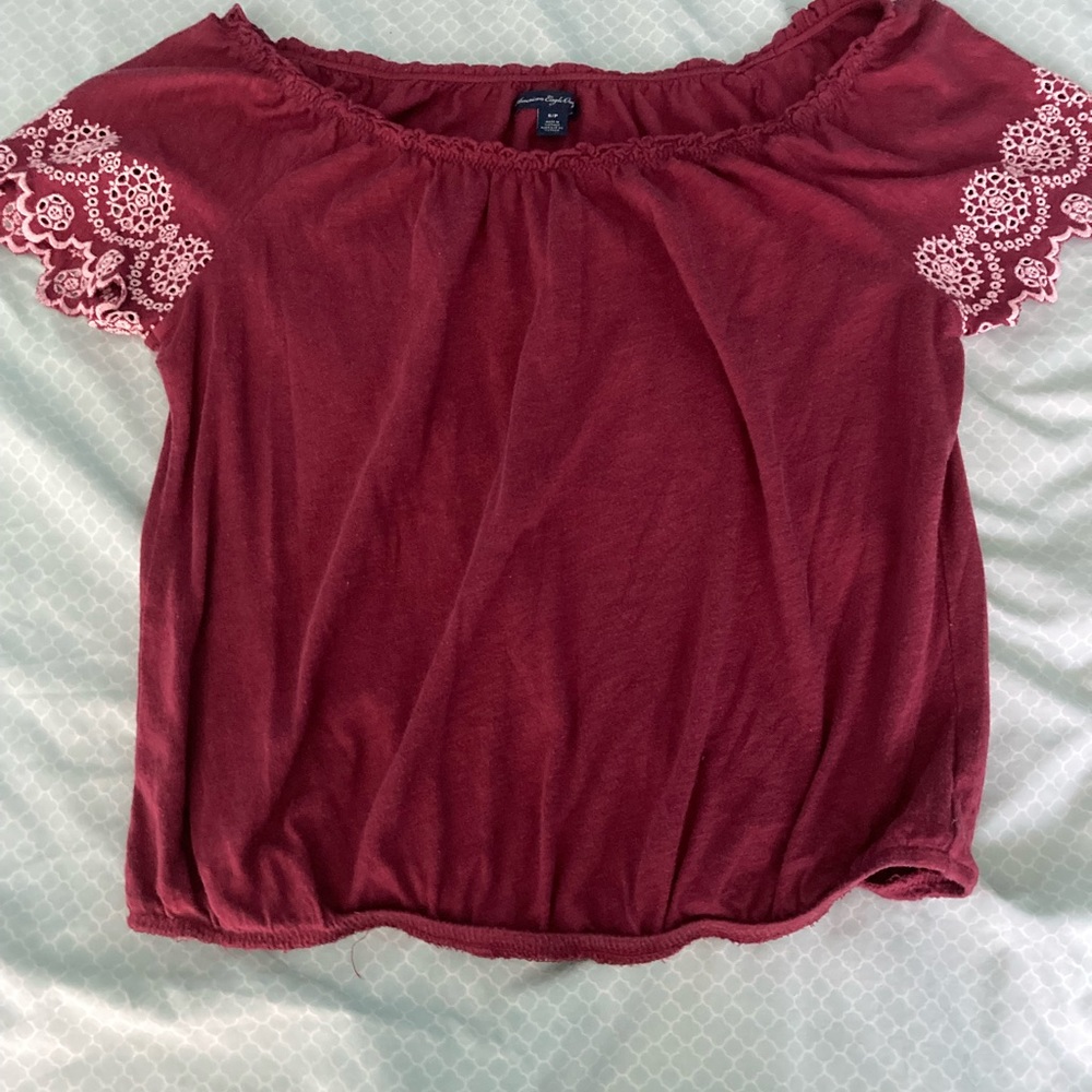 American Eagle Off-The-Shoulder Top